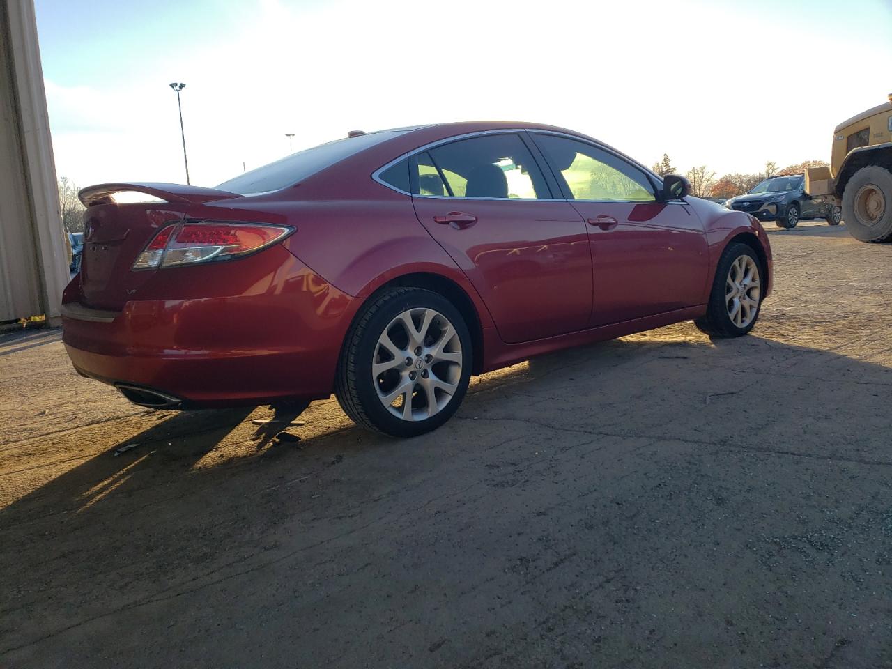 2009 Mazda 6 VIN 1YVHP82BX95M16353 Copart auction photo, undercarriage damage thumbnail 3