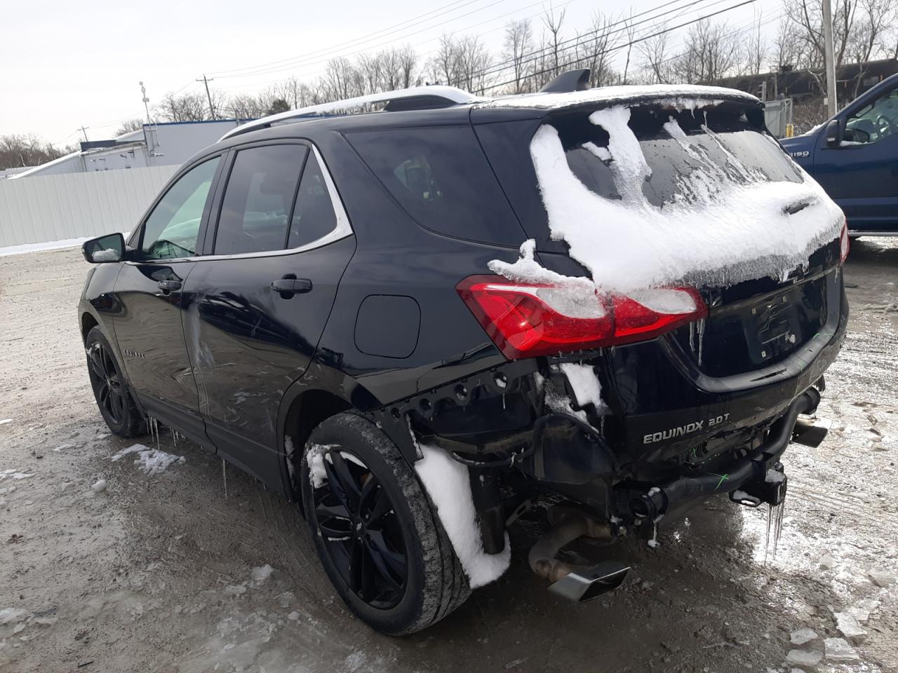 2020 Chevrolet Equinox VIN 2GNAXVEX6L6218093 Copart auction photo, rear end damage thumbnail 2