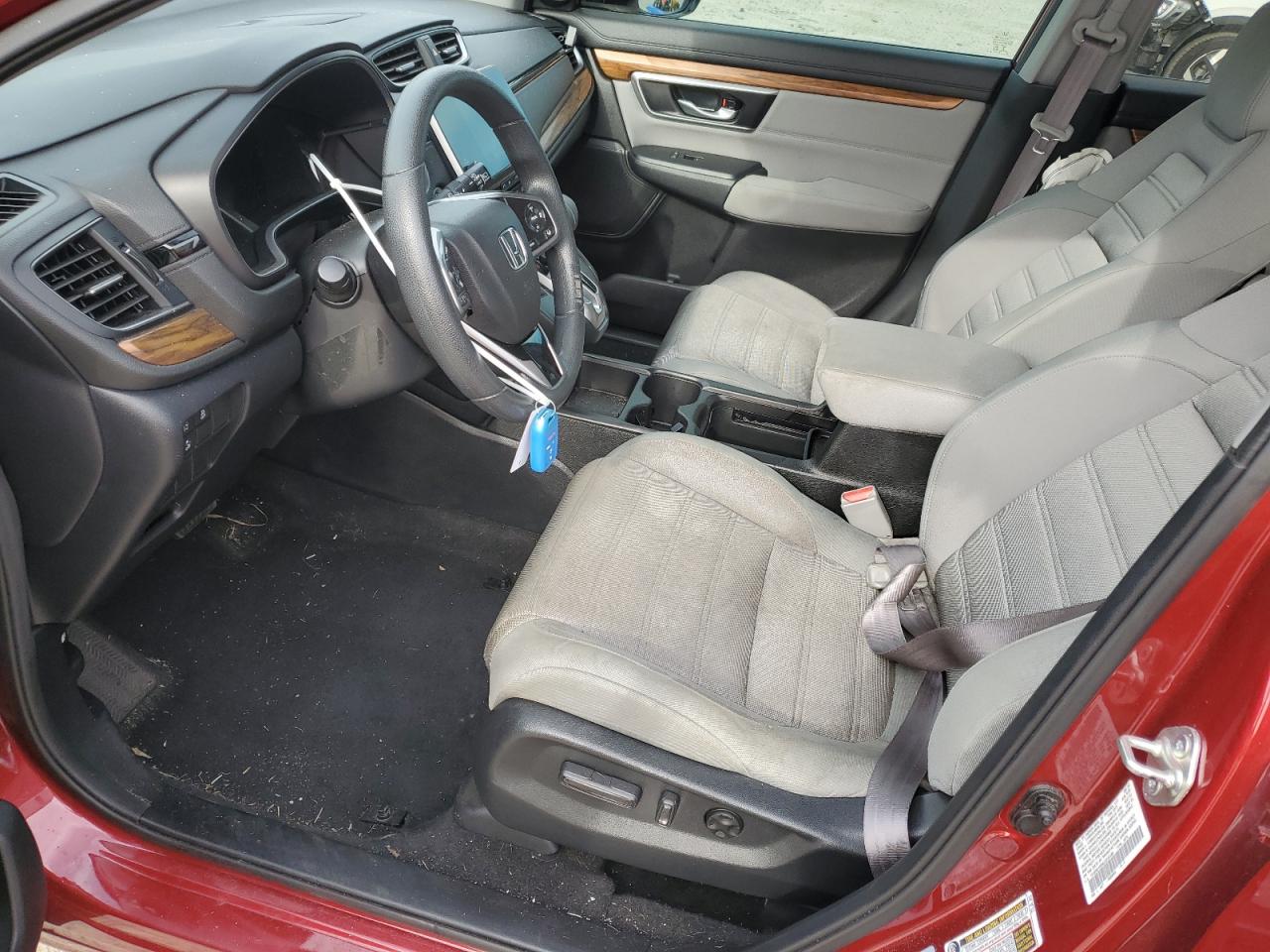 2020 Honda CR-V VIN 7FARW1H54LE015185 Copart auction photo, side damage thumbnail 7