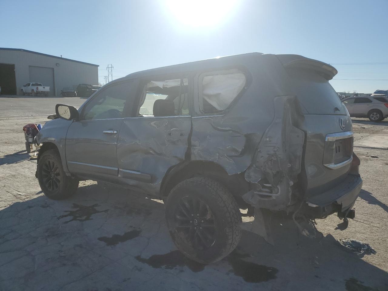 2015 Lexus GX VIN JTJBM7FX9F5112475 Copart auction photo, all over damage thumbnail 2