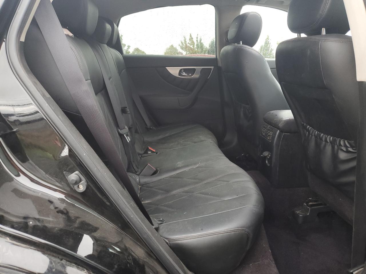 2011 Infiniti FX VIN JN8AS1MW3BM730908 Copart auction photo, front end / undercarriage damage thumbnail 12