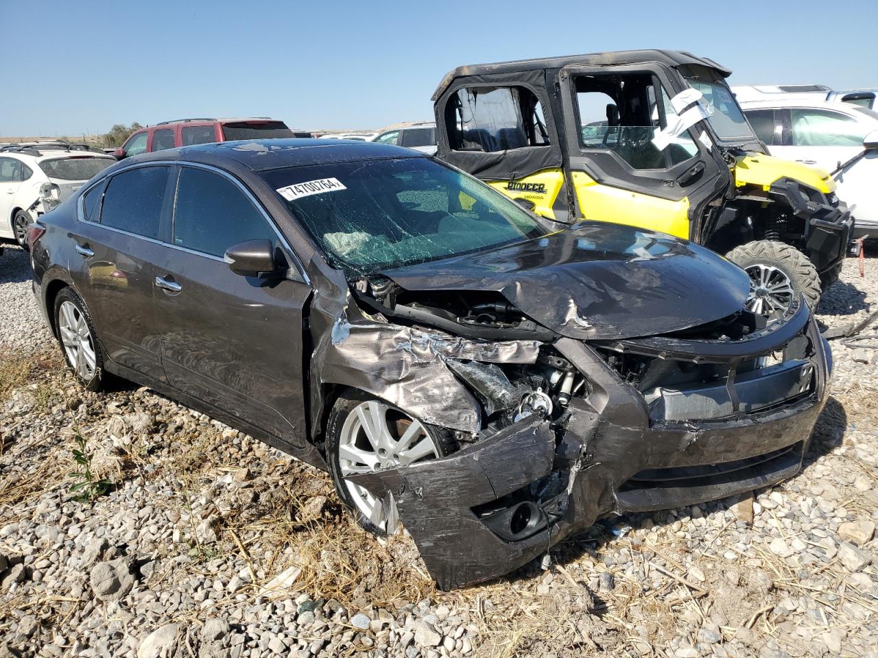 2015 Nissan Altima VIN 1N4BL3AP4FC103142 Copart auction photo, front end damage thumbnail 4