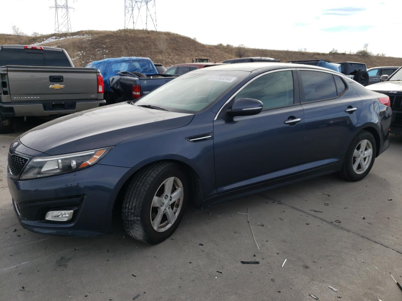 2015 KIA Optima VIN KNAGM4A77F5572228