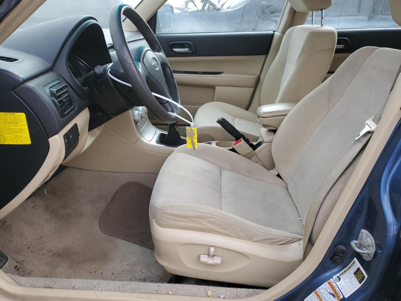 2007 Subaru Forester VIN JF1SG656X7G737668 Copart auction photo, side / minor dent/scratches damage thumbnail 7