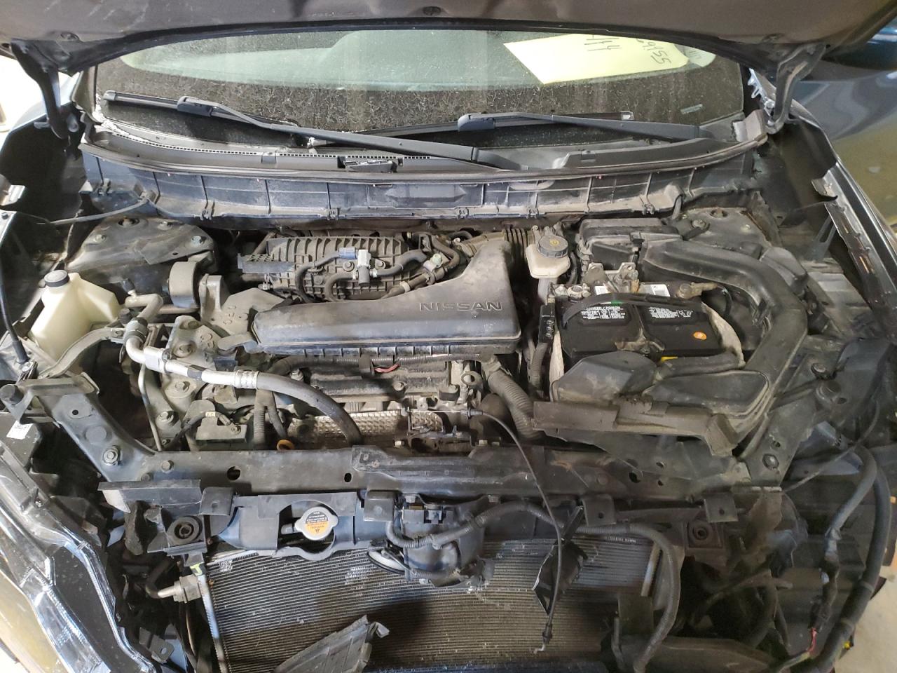 2014 Nissan Rogue VIN 5N1AT2MV9EC784810 Copart auction photo, front end / minor dent/scratches damage thumbnail 12