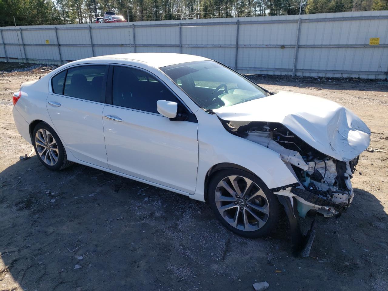 2014 Honda Accord VIN 1HGCR2F58EA219082 Copart auction photo, front end damage thumbnail 4