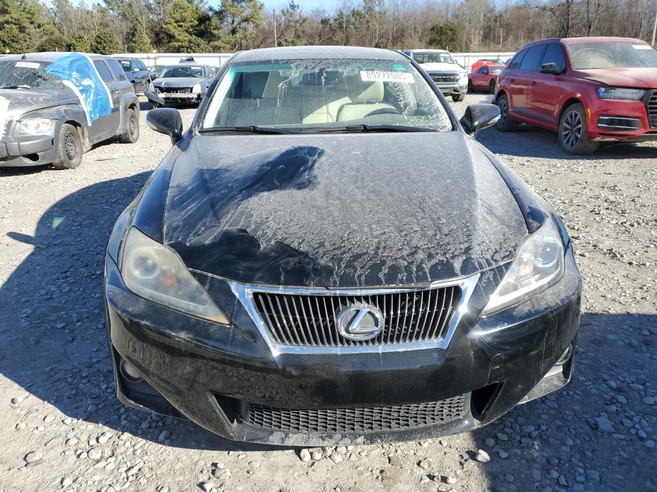 2011 Lexus IS VIN JTHBF5C29B5154972 Copart auction photo, minor dent/scratches damage thumbnail 5