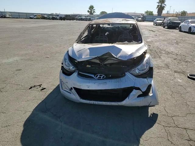 2015 Hyundai Elantra VIN KMHDH4AE4FU303114 Copart auction photo, burn damage thumbnail 10