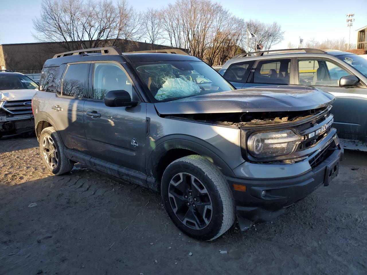 2022 Ford Bronco VIN 3FMCR9C66NRD67947 Copart auction photo, front end damage thumbnail 4