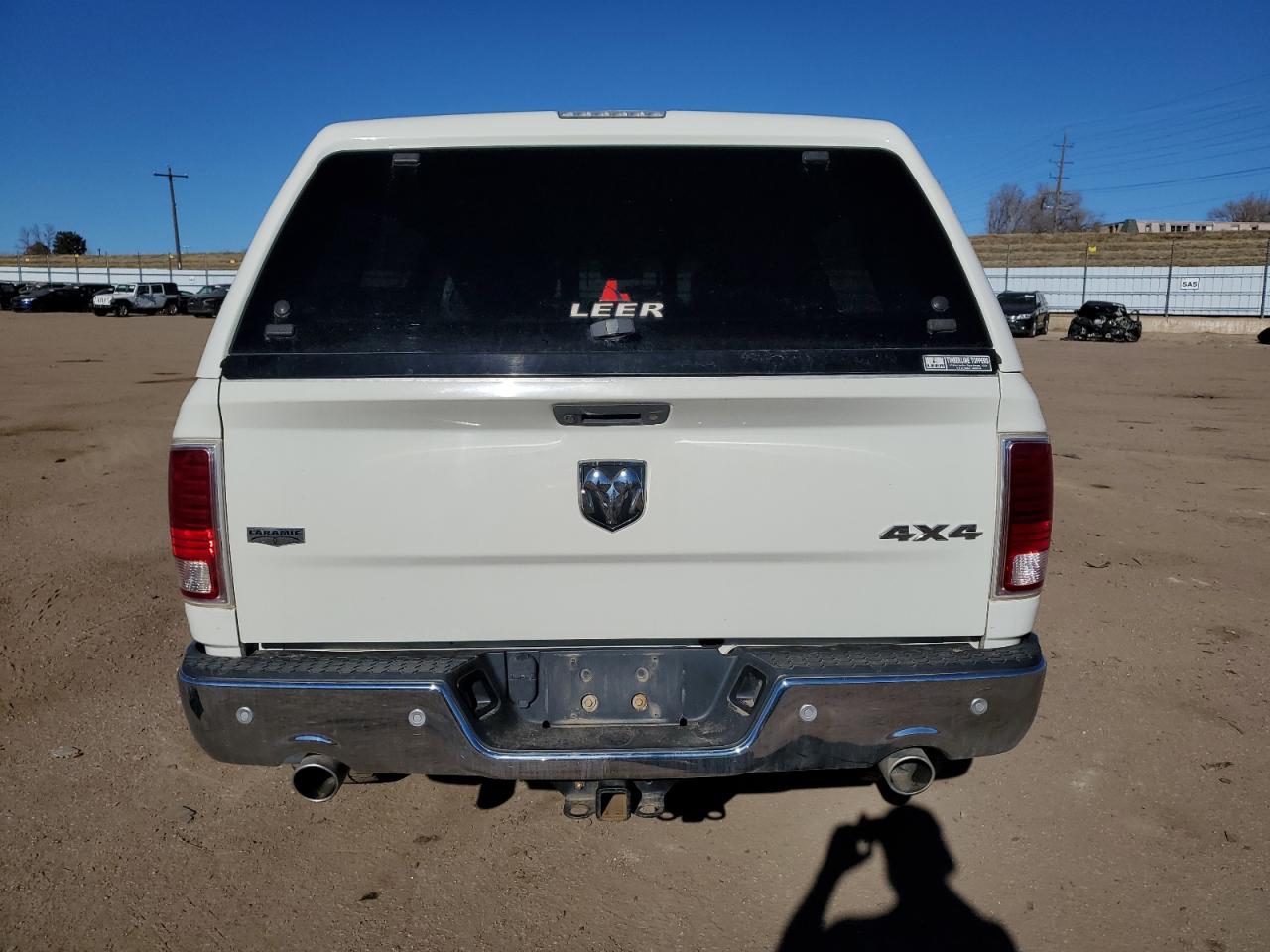 2017 RAM 1500 VIN 1C6RR7VM5HS599163 Copart auction photo, front end / side damage thumbnail 6