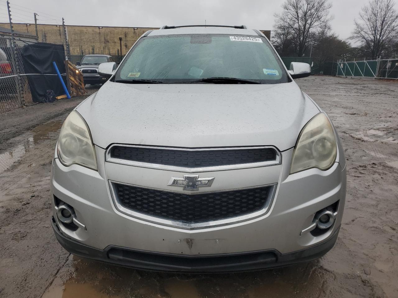 2012 Chevrolet Equinox VIN 2GNFLGE58C6102292 Copart auction photo, side / front end damage thumbnail 5