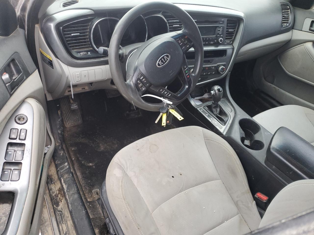 2012 KIA Optima VIN 5XXGM4A72CG006102 Copart auction photo, front end damage thumbnail 8