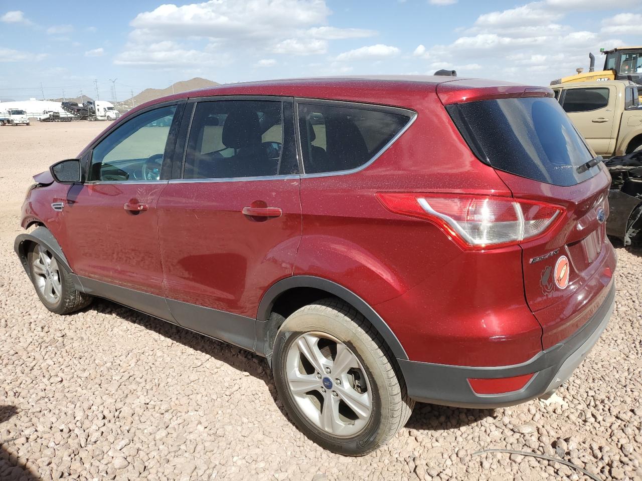 2014 Ford Escape VIN 1FMCU0GX1EUA04381 Copart auction photo, front end damage thumbnail 2