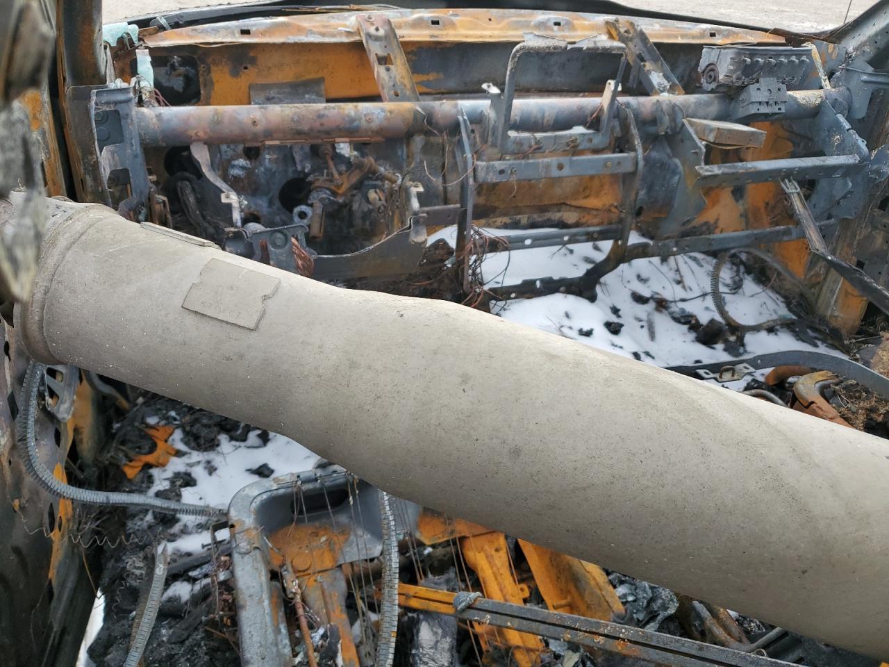 2007 Dodge RAM VIN 3D7MX48A57G784320 Copart auction photo, burn damage thumbnail 8