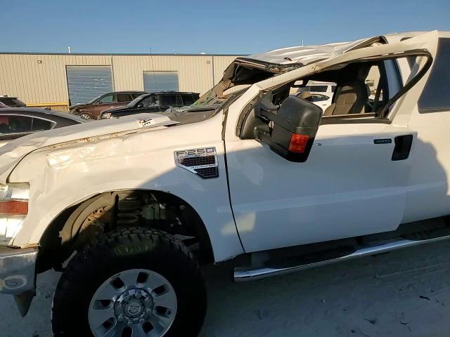 2008 Ford F250 VIN 1FTSW21R98EC30411 Copart auction photo, rollover damage thumbnail 10
