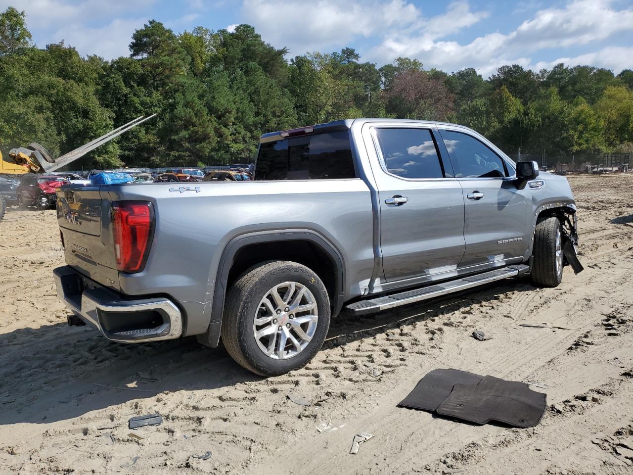 2020 GMC Sierra VIN 3GTU9DED1LG391945 Copart auction photo, front end / minor dent/scratches damage thumbnail 3