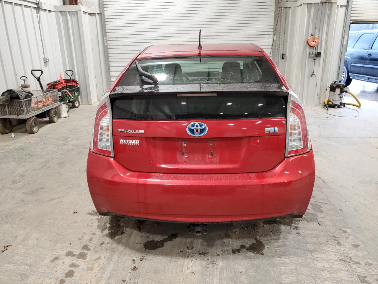 2014 Toyota Prius VIN JTDKN3DU8E0381256 Copart auction photo, front end / side damage thumbnail 6