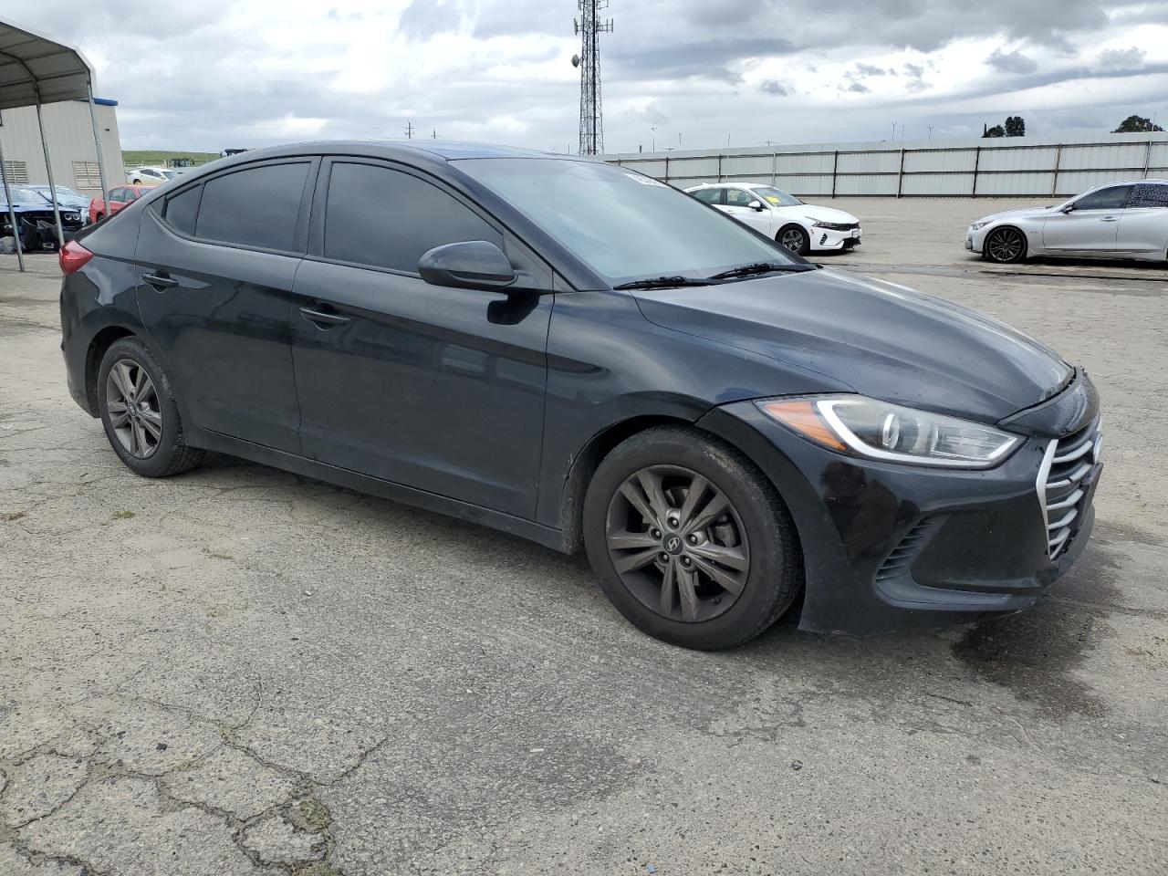 2017 Hyundai Elantra VIN 5NPD84LF3HH187363 Copart auction photo, front end damage thumbnail 4