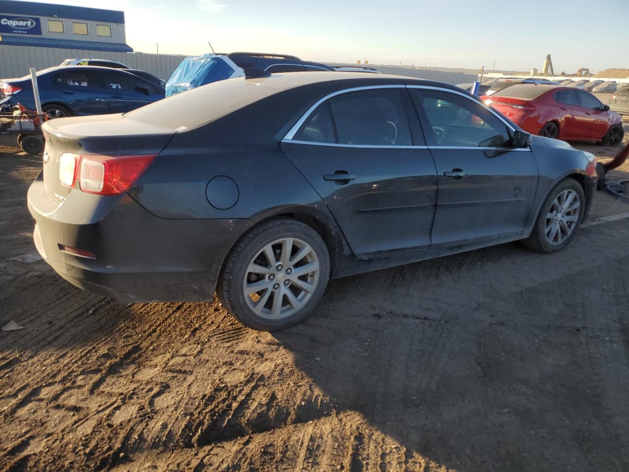 2015 Chevrolet Malibu VIN 1G11D5SL7FF296369 Copart auction photo, side damage thumbnail 3