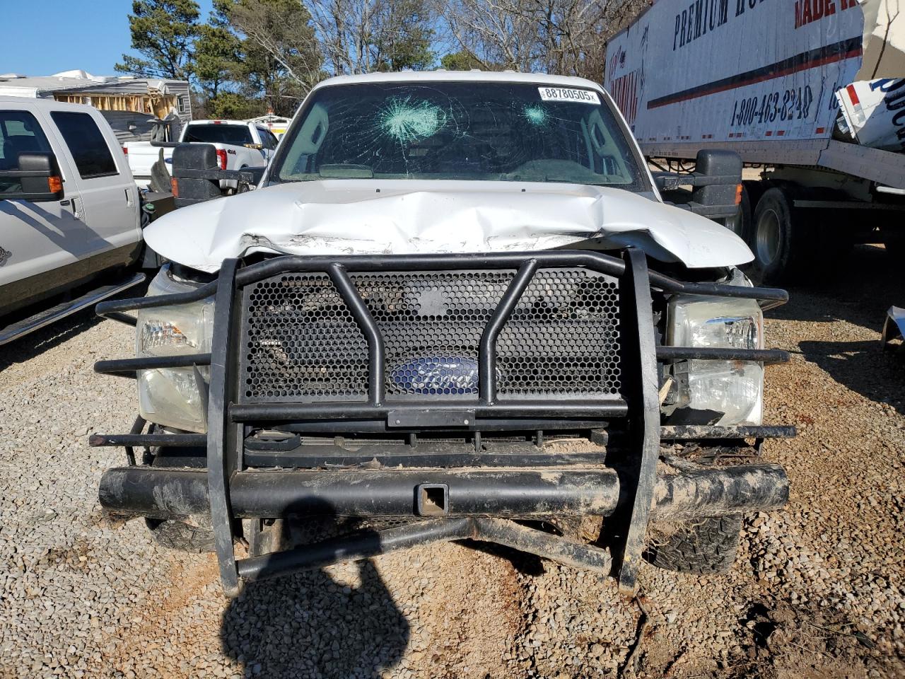 2014 Ford F250 VIN 1FT7W2BTXEEA55274 Copart auction photo, front end damage thumbnail 5