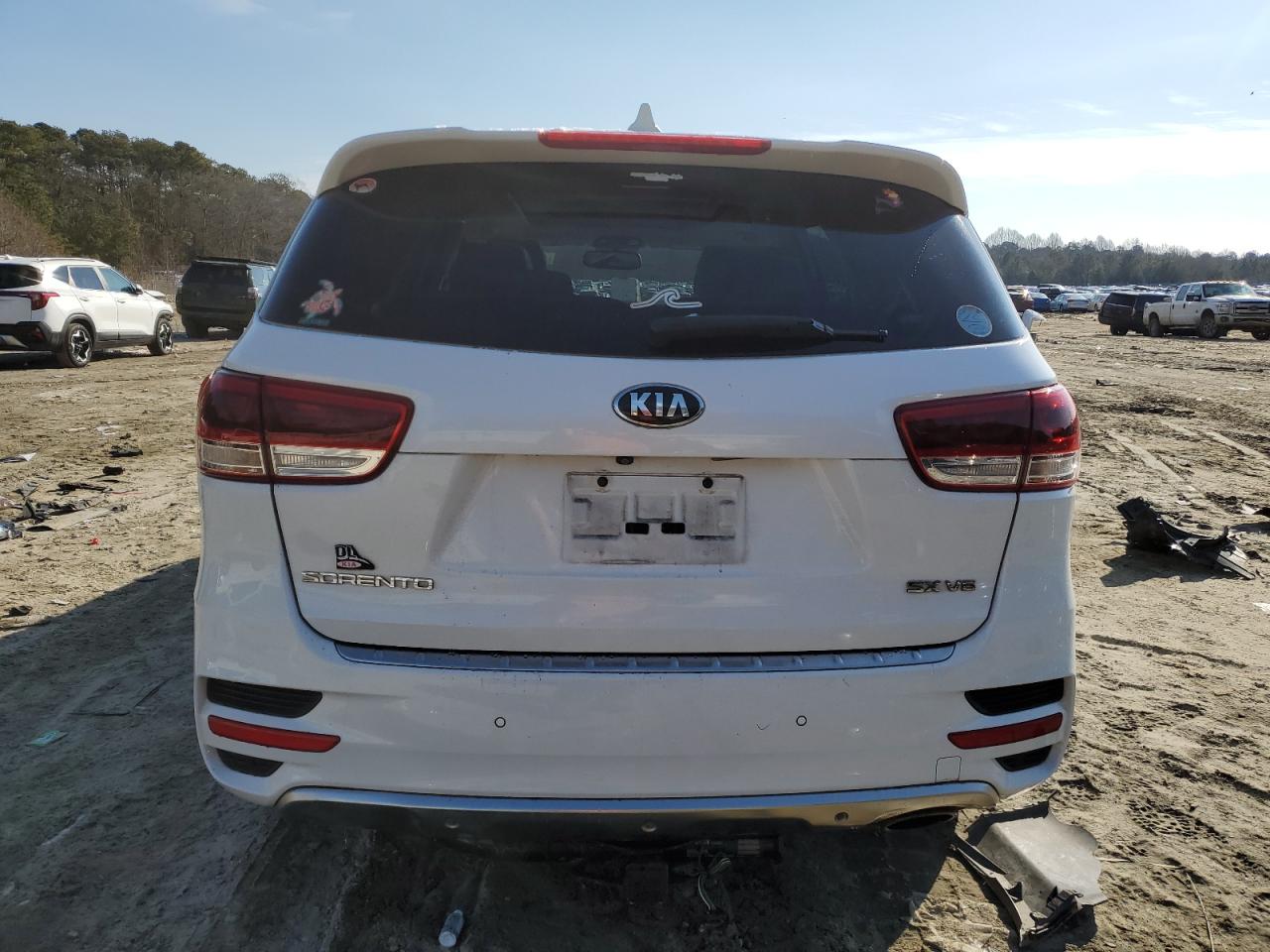 2016 KIA Sorento VIN 5XYPKDA59GG113153 Copart auction photo, mechanical / all over damage thumbnail 6