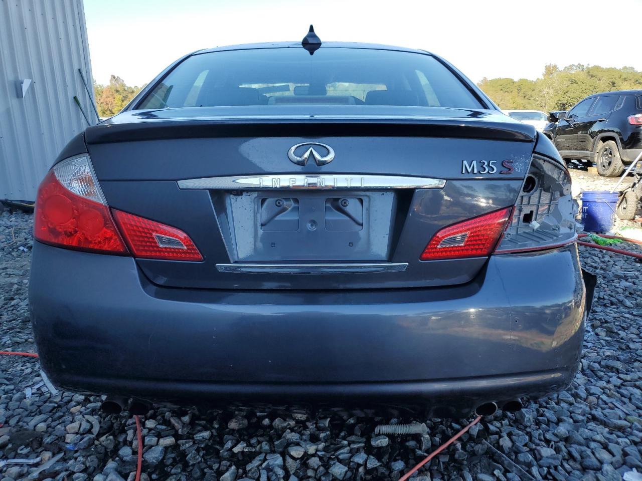 2010 Infiniti M VIN JN1CY0AP6AM910007 Copart auction photo, front end / rear end damage thumbnail 6