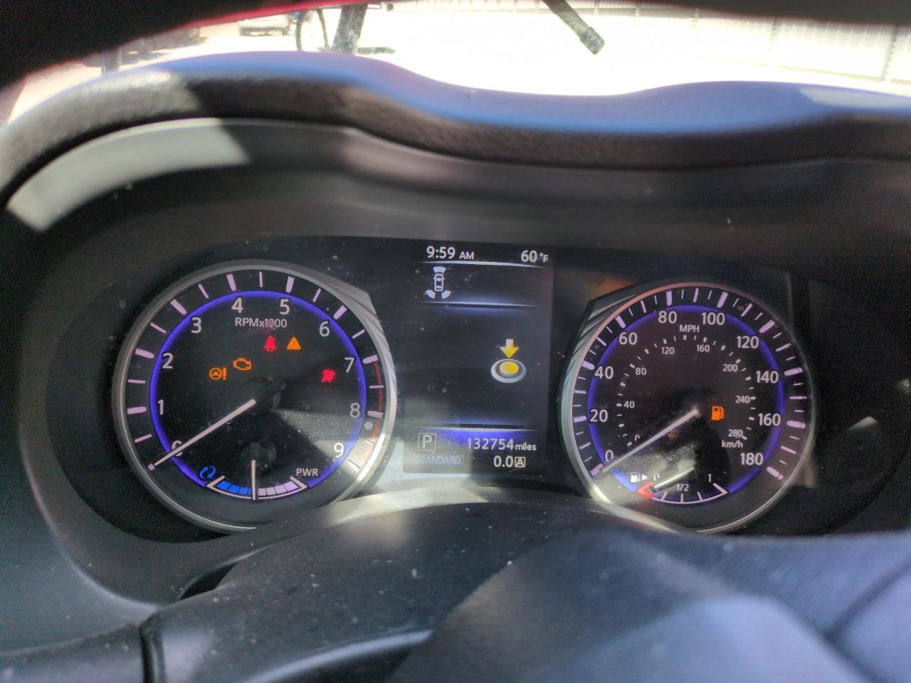 2014 Infiniti Q50 VIN JN1AV7ARXEM702518 Copart auction photo, side damage thumbnail 9