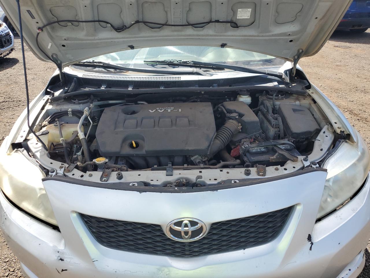 2010 Toyota Corolla VIN 1NXBU4EEXAZ297440 Copart auction photo, front end / rear end damage thumbnail 11