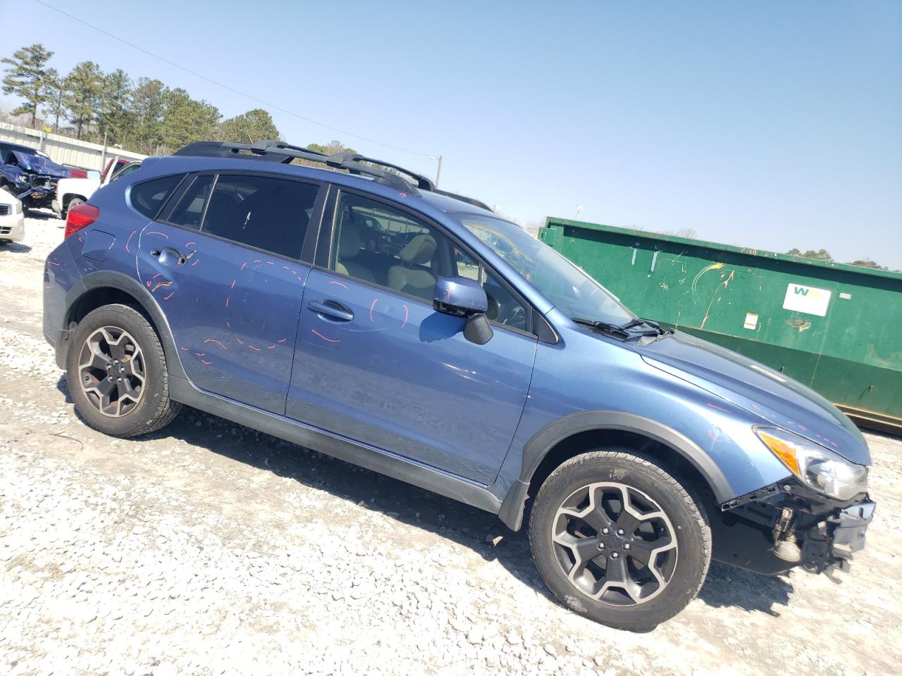2014 Subaru XV VIN JF2GPAKC1E8213136 Copart auction photo, front end / minor dent/scratches damage thumbnail 4