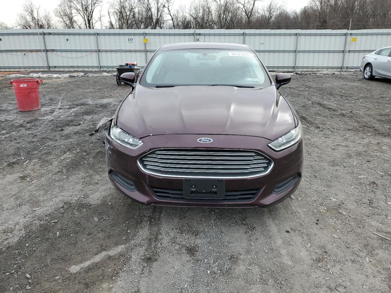 2013 Ford Fusion VIN 3FA6P0G7XDR189888 Copart auction photo, side / front end damage thumbnail 5