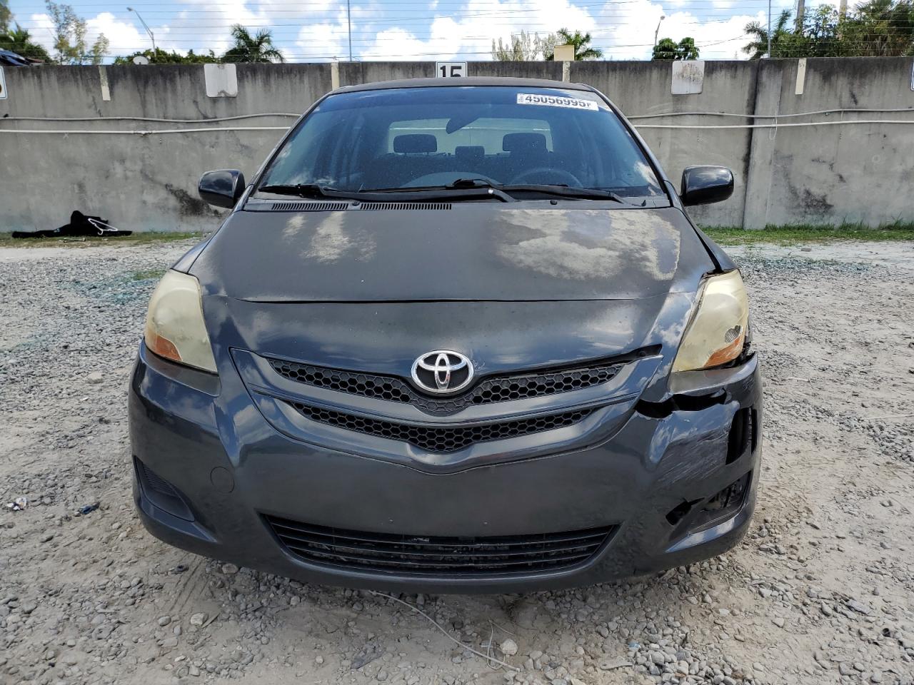 2007 Toyota Yaris VIN JTDBT923471038377 Copart auction photo, front end / minor dent/scratches damage thumbnail 5