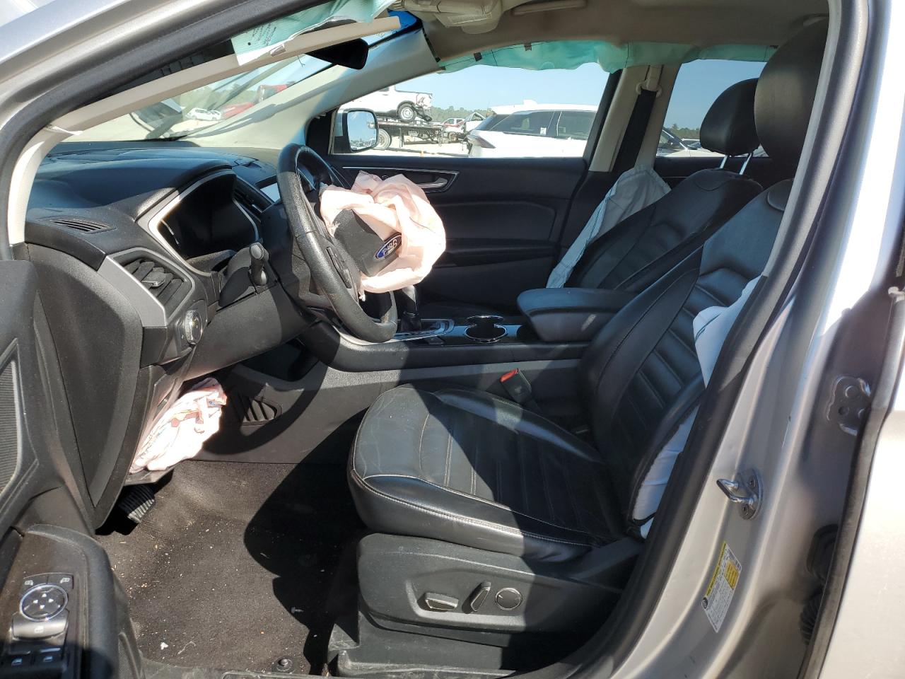 2017 Ford Edge VIN 2FMPK3J95HBB57388 Copart auction photo, side / front end damage thumbnail 7