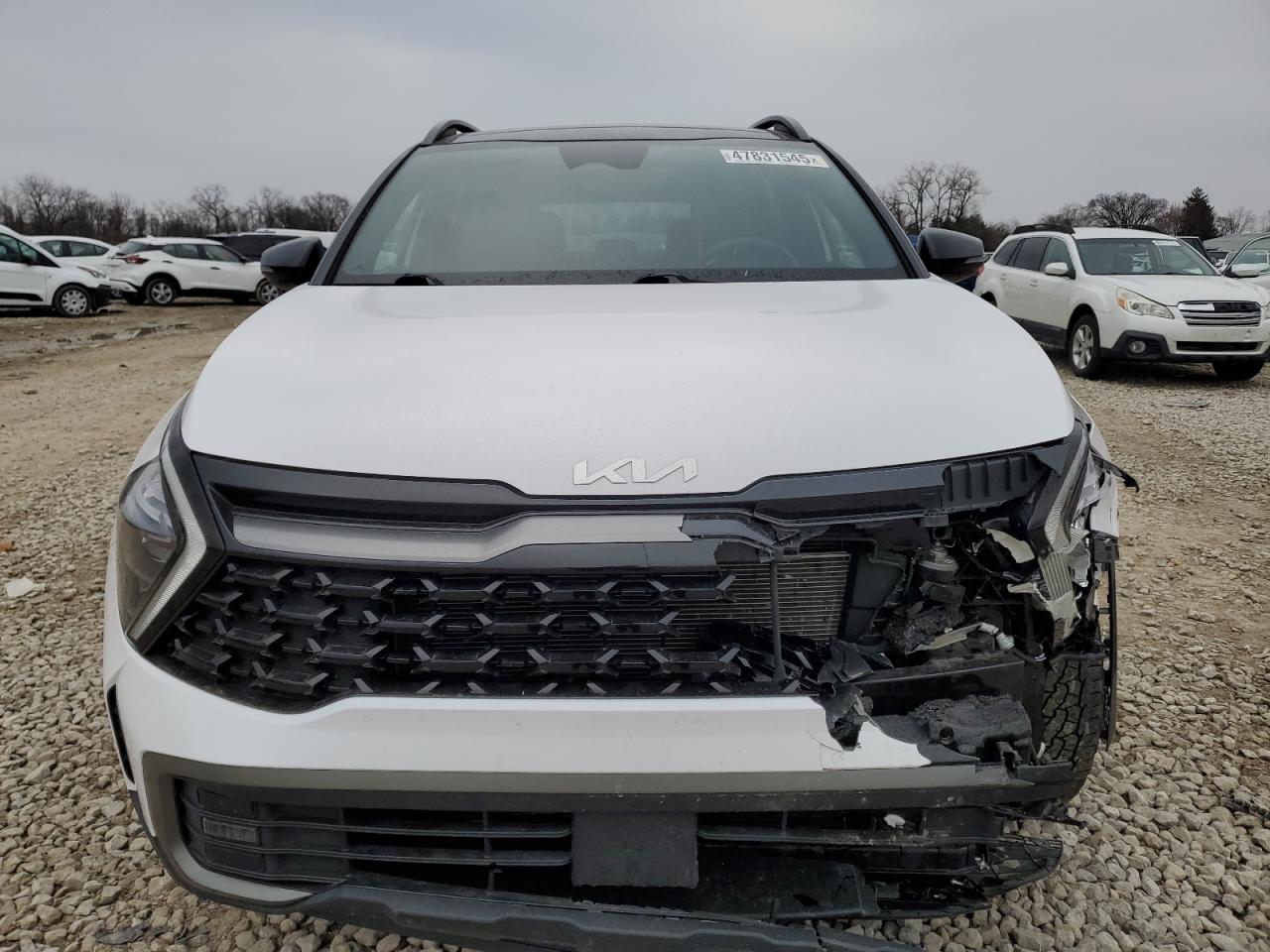 2023 KIA Sportage VIN 5XYK7CAFXPG126704 Copart auction photo, front end damage thumbnail 5