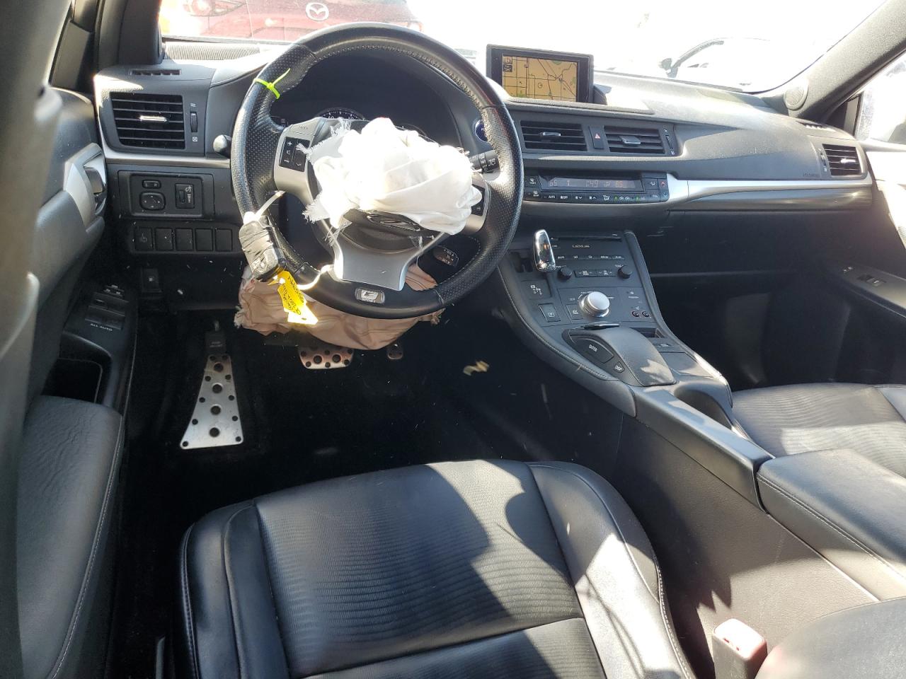 2012 Lexus CT VIN JTHKD5BH8C2052626 Copart auction photo, front end / minor dent/scratches damage thumbnail 8