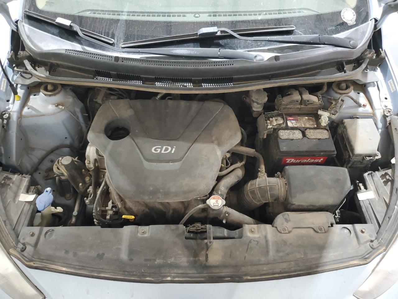 2013 Hyundai Accent VIN KMHCT4AE1DU542823 Copart auction photo, rear end / front end damage thumbnail 12
