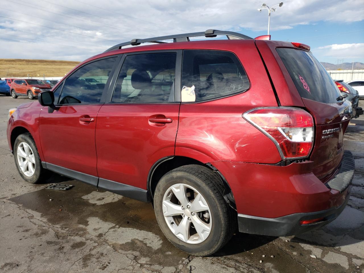 2016 Subaru Forester VIN JF2SJABC2GH432069 Copart auction photo, rear end / front end damage thumbnail 2