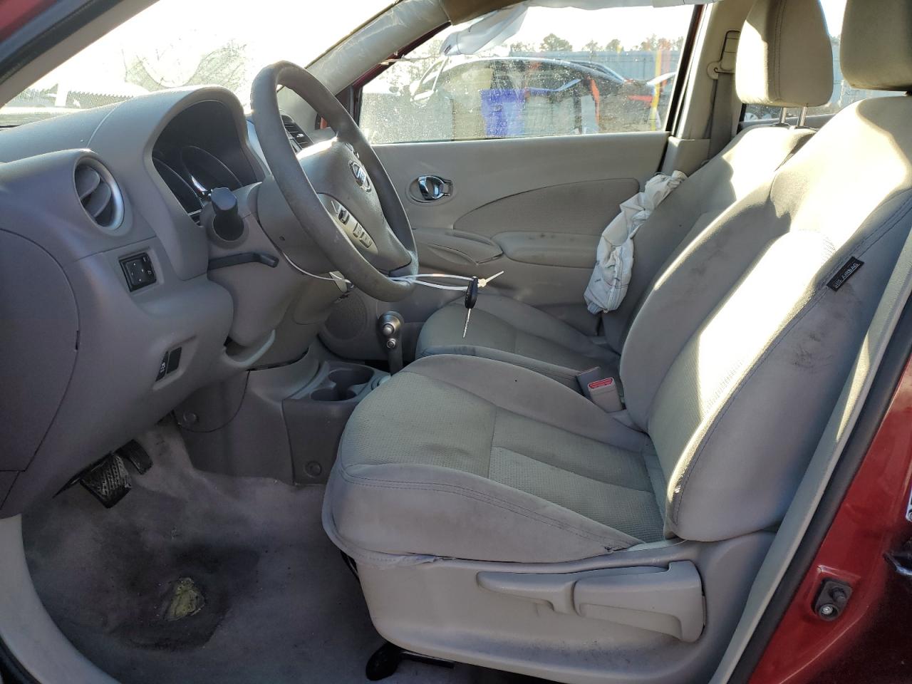 2016 Nissan Versa VIN 3N1CN7AP3GL866813 Copart auction photo, side / mechanical damage thumbnail 7