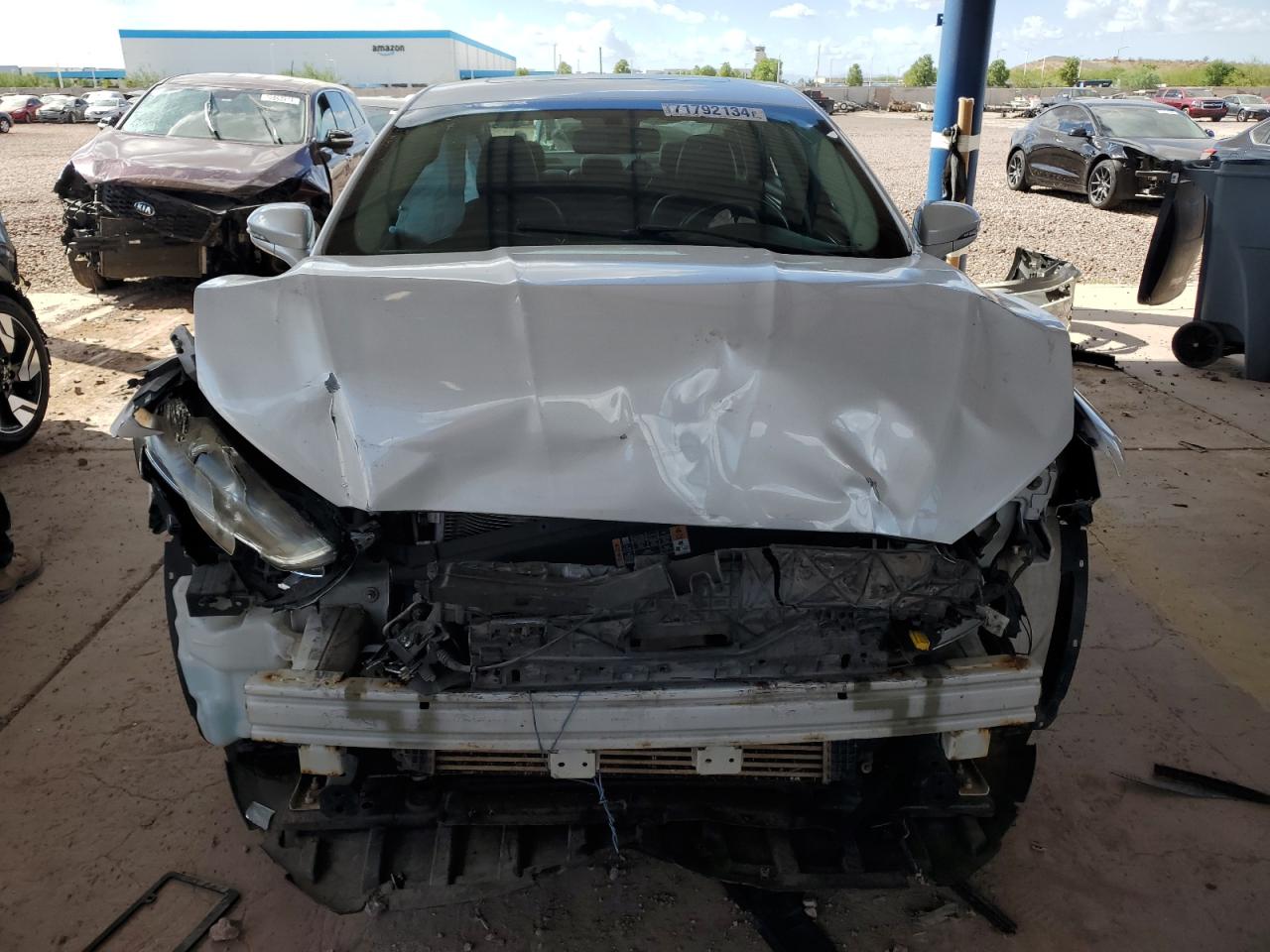 2015 Ford Fusion VIN 3FA6P0K97FR132365 Copart auction photo, front end damage thumbnail 5
