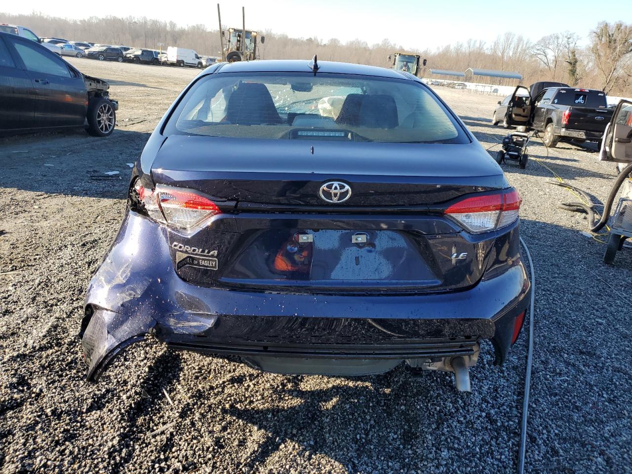 2025 Toyota Corolla VIN 5YFB4MDE7SP255764 Copart auction photo, all over / rear end damage thumbnail 6