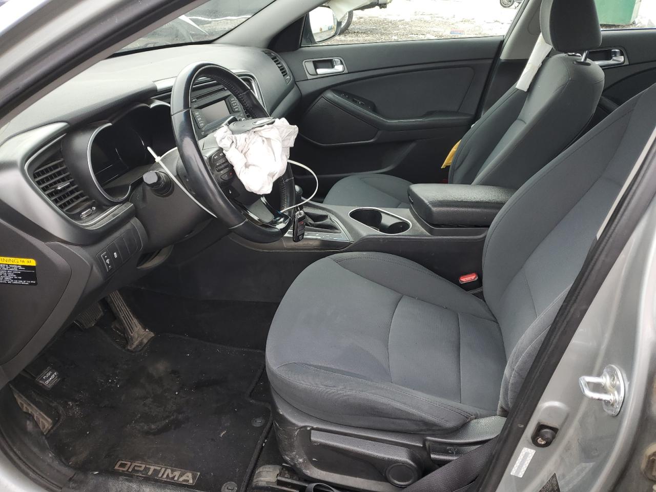 2015 KIA Optima VIN KNAGM4AD3F5081127 Copart auction photo, front end damage thumbnail 7