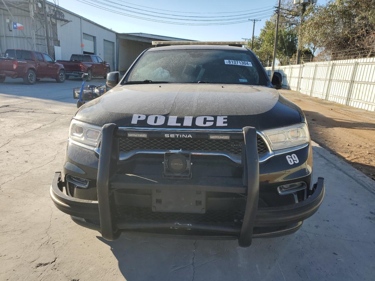 2021 Dodge Durango VIN 1C4SDHFT8MC639809 Copart auction photo, all over damage thumbnail 5