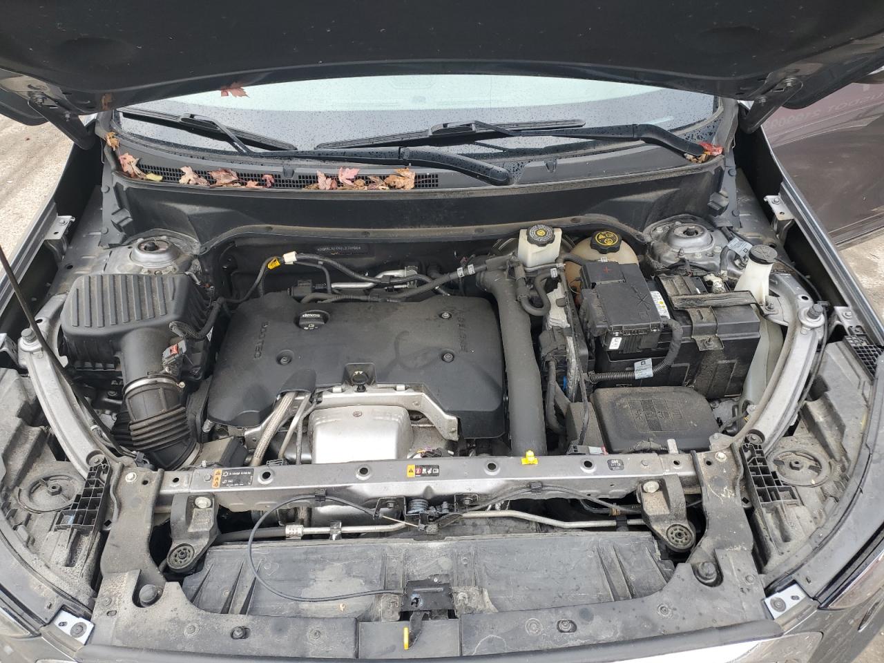 2018 GMC Terrain VIN 3GKALXEX4JL276586 Copart auction photo, front end / side damage thumbnail 13