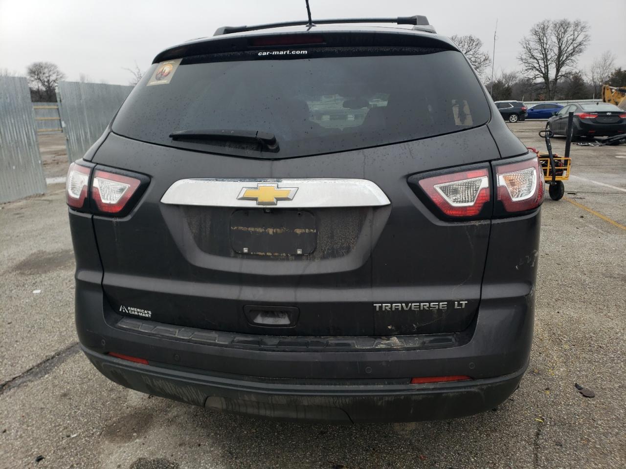 2015 Chevrolet Traverse VIN 1GNKRHKD5FJ168742 Copart auction photo, front end damage thumbnail 6