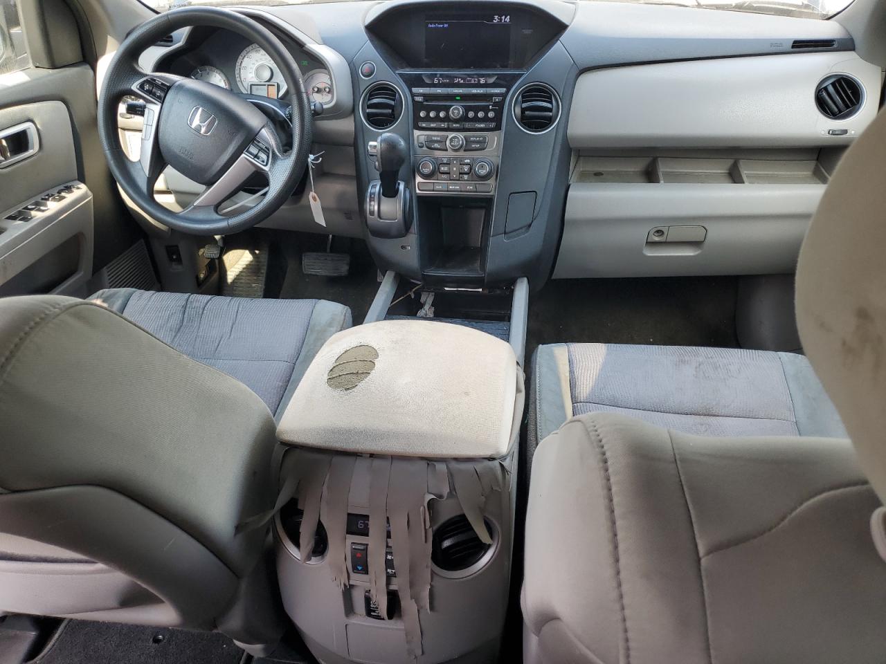 2013 Honda Pilot VIN 5FNYF3H47DB028914 Copart auction photo, front end / undercarriage damage thumbnail 8