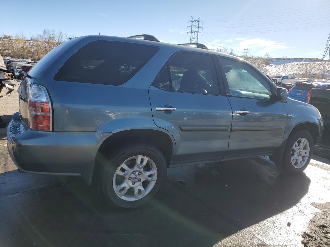 2006 Acura MDX VIN 2HNYD18946H524184 Copart auction photo, front end damage thumbnail 3