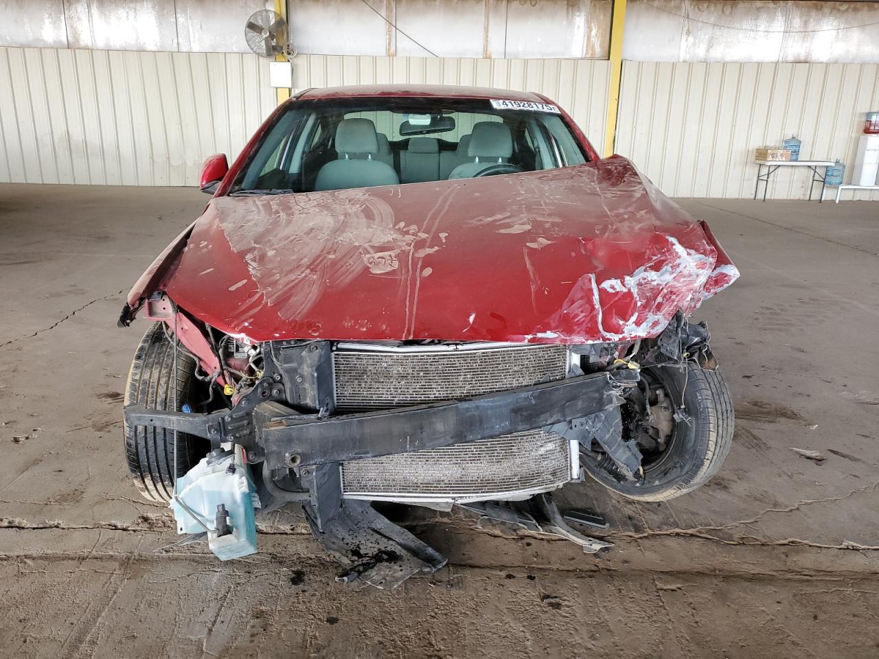 2017 Hyundai Elantra VIN KMHD74LF0HU121423 Copart auction photo, front end damage thumbnail 5