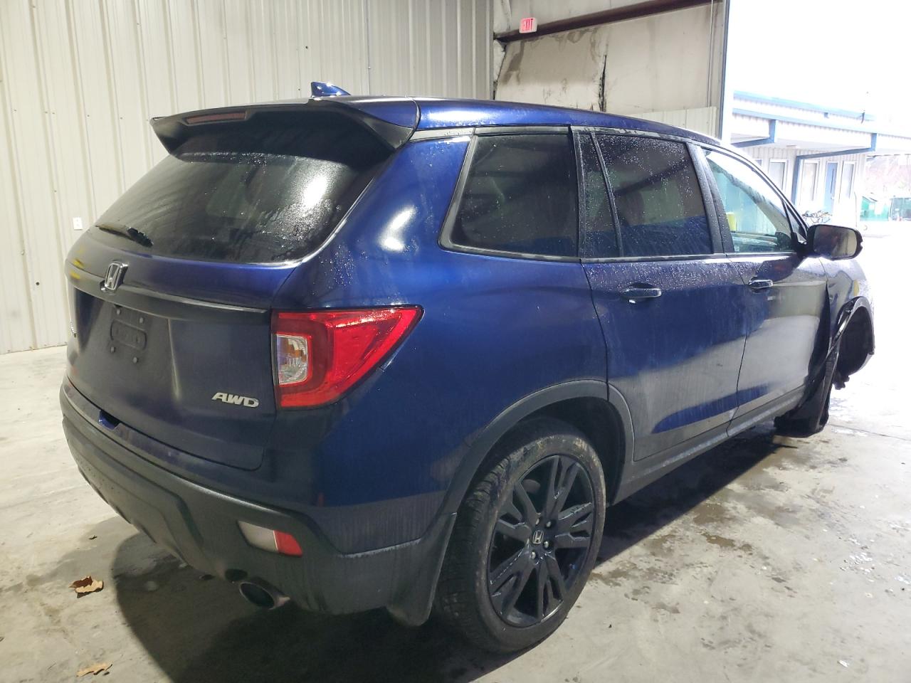 2020 Honda Passport VIN 5FNYF8H5XLB018186 Copart auction photo, front end damage thumbnail 3