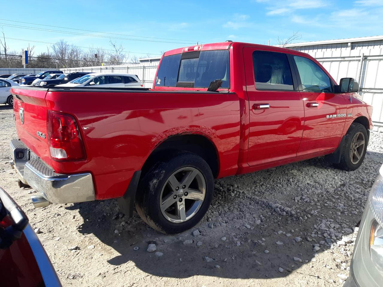 2012 Dodge RAM VIN 1C6RD7LT7CS123935 Copart auction photo, mechanical / rear end damage thumbnail 3