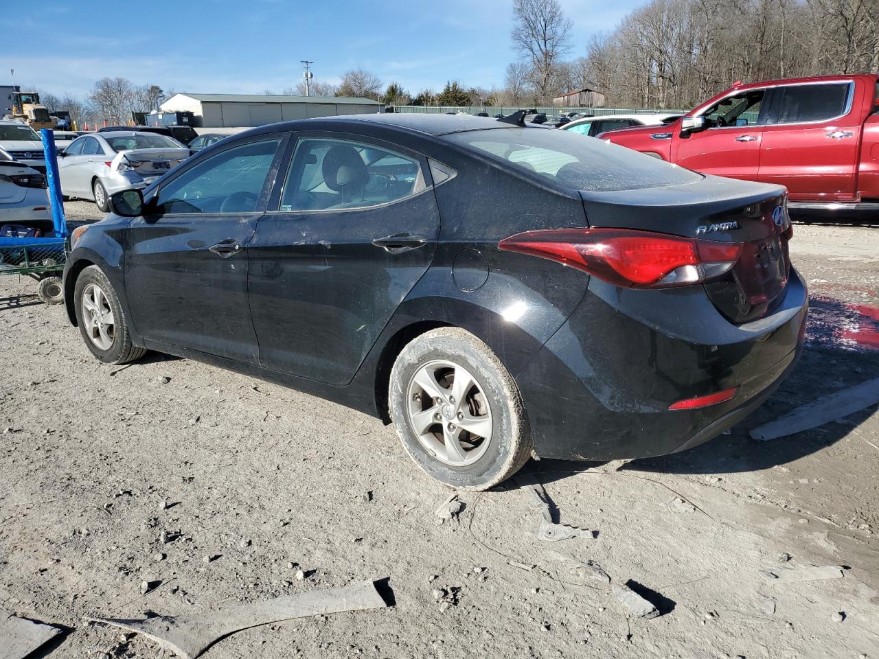 2015 Hyundai Elantra VIN 5NPDH4AE5FH651955 Copart auction photo, water/flood / minor dent/scratches damage thumbnail 2