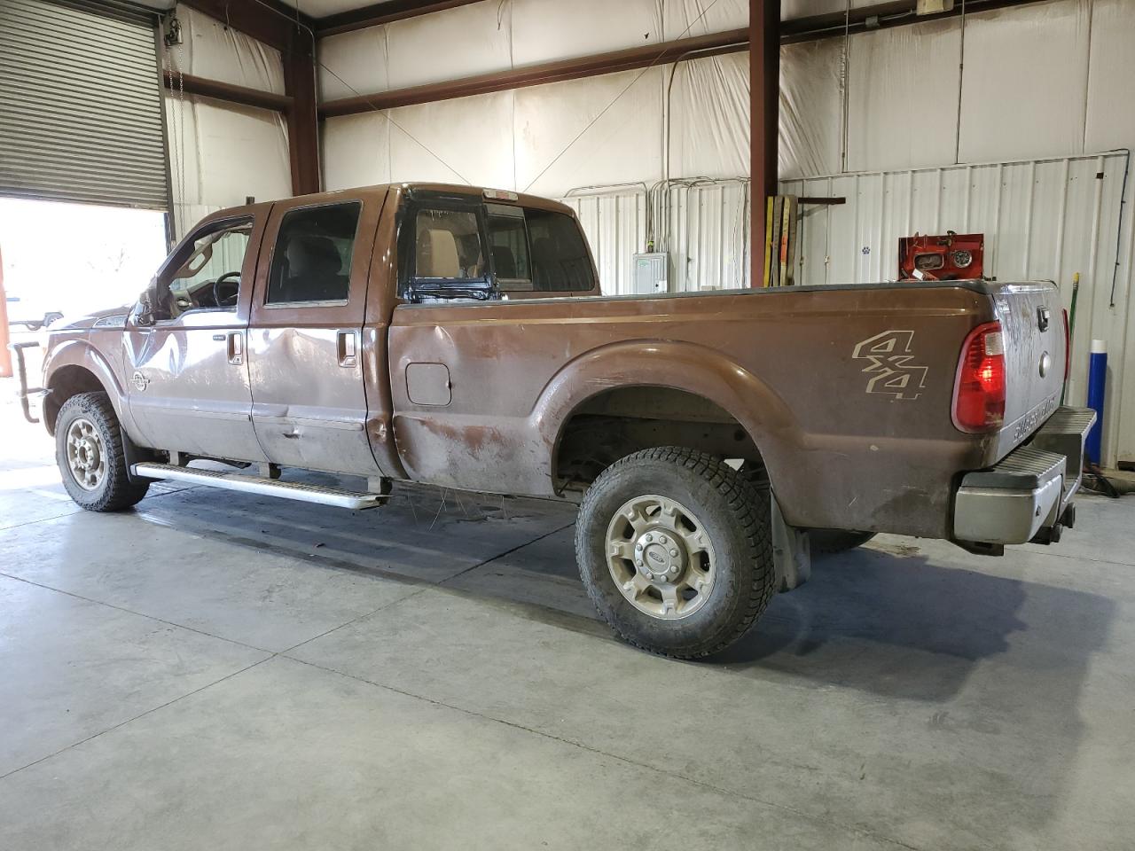 2012 Ford F350 VIN 1FT8W3BT8CEA03682 Copart auction photo, rear end / side damage thumbnail 2